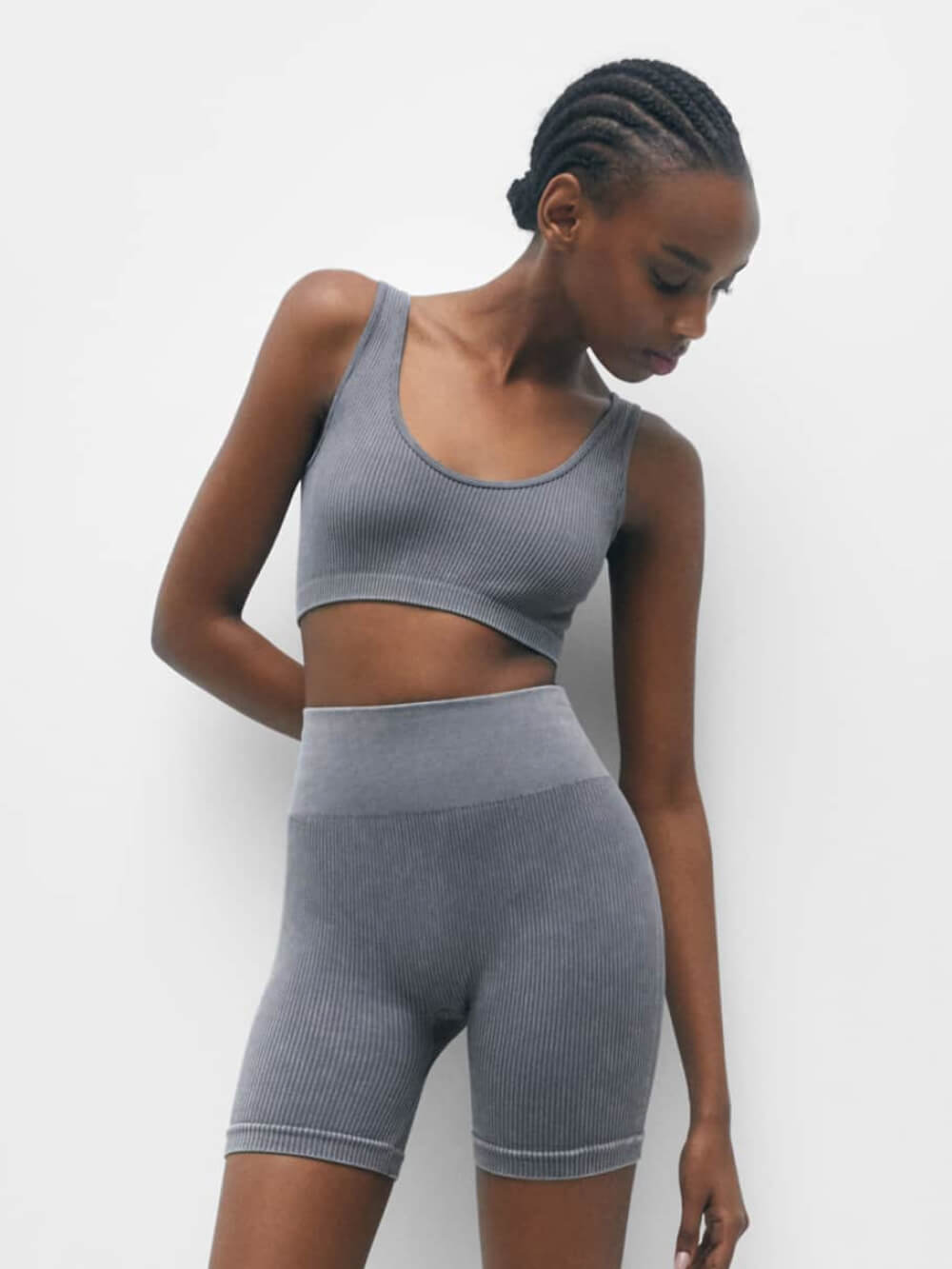 Seamless crop top