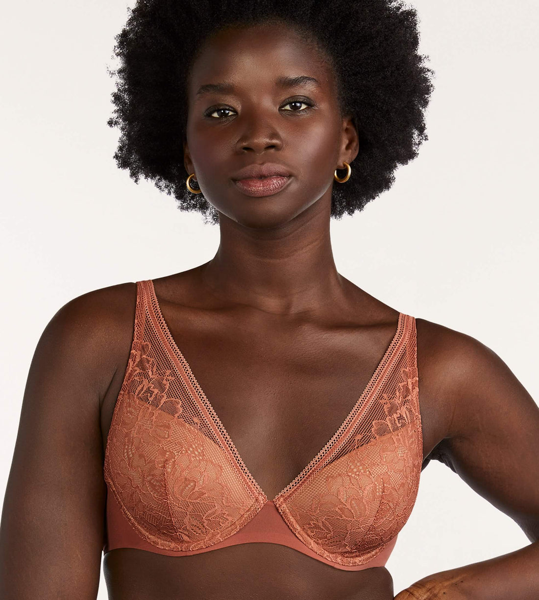 The Lace Plunge Bra