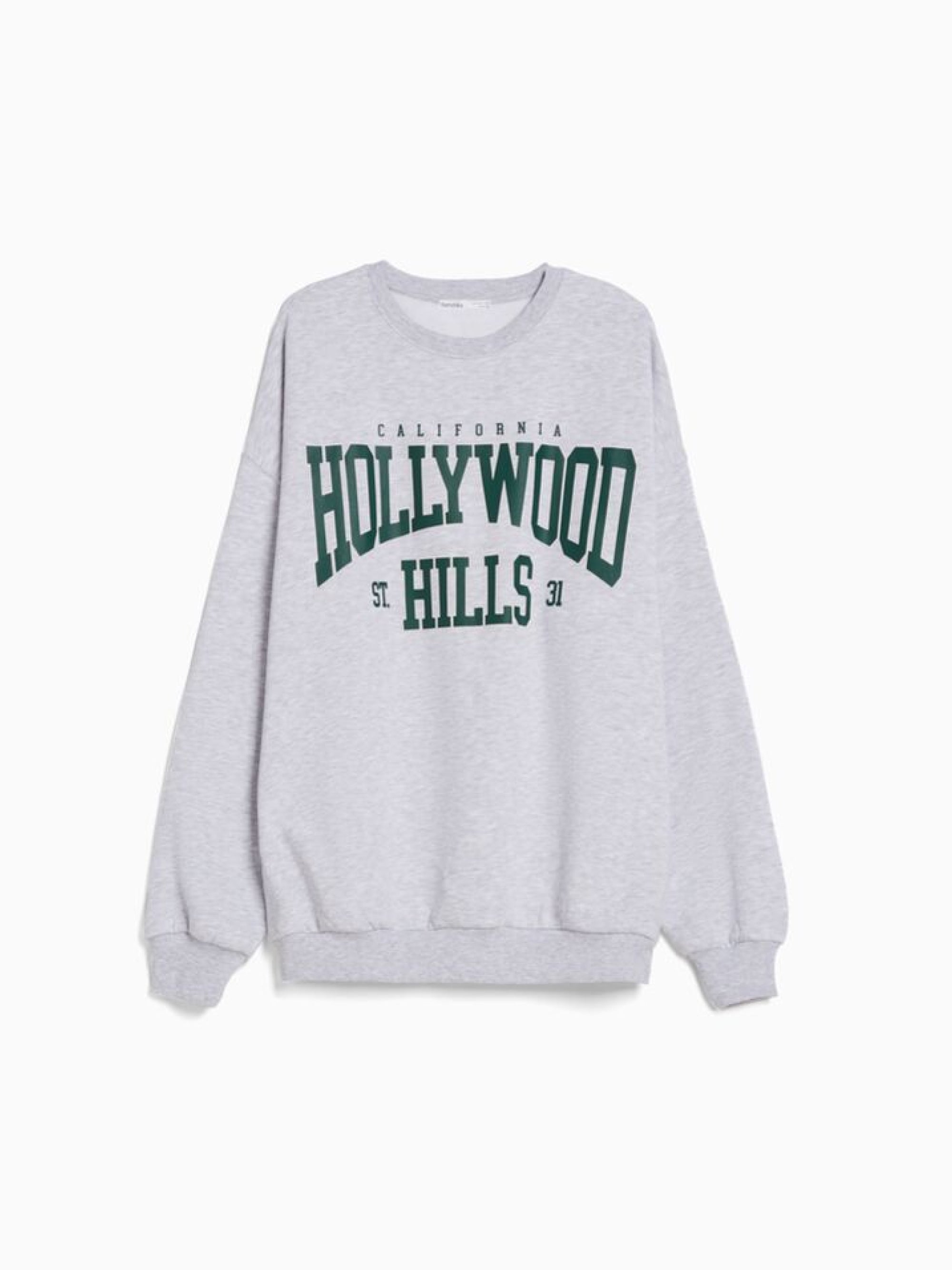 Oversize printed sweatshirt