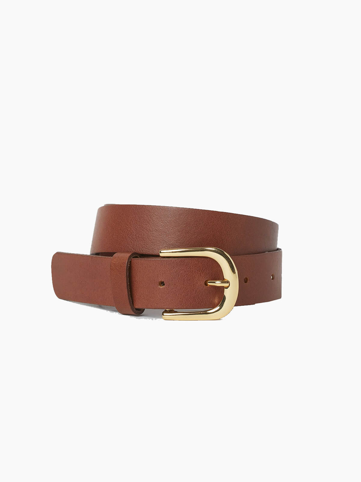 Leather belt