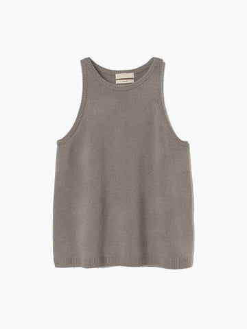 Cashmere vest top