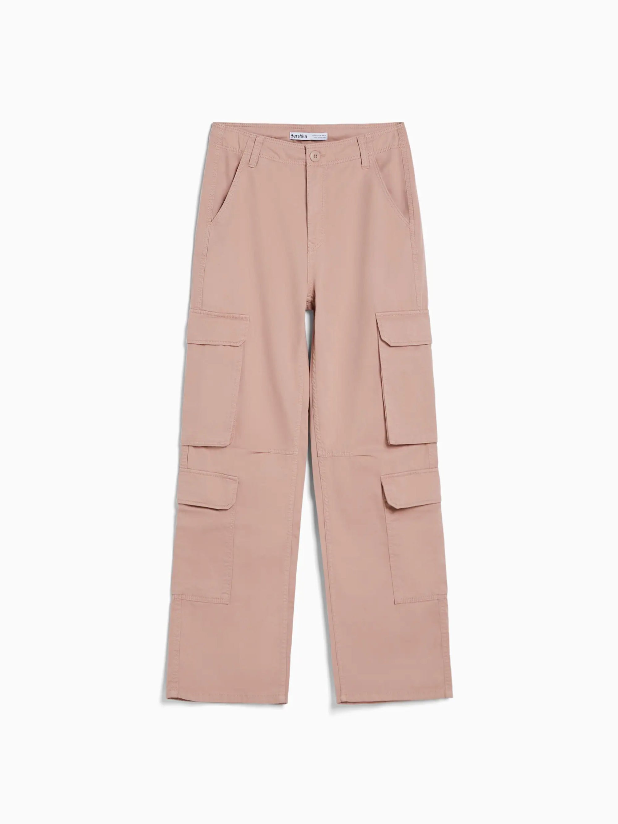 Adjustable multi-pocket twill cargo pants