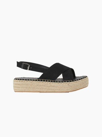 Platform espadrille sandals