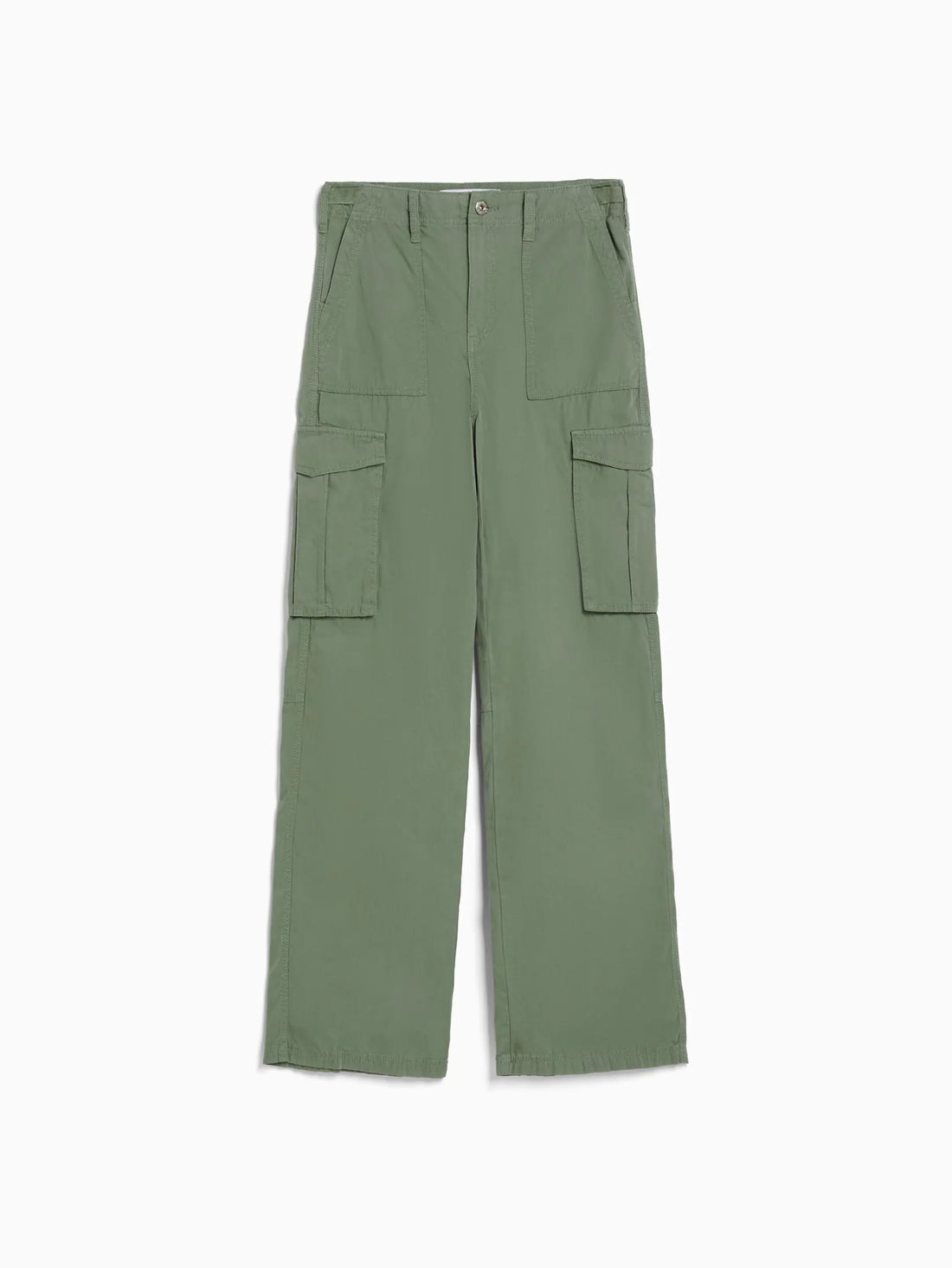 Adjustable straight fit cargo pants