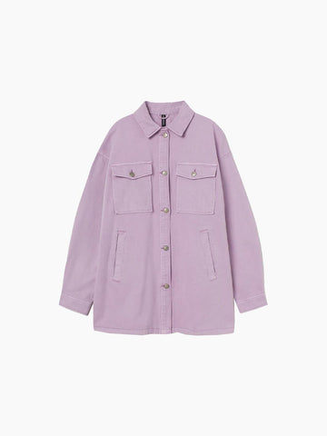 Long Sleeves Melton Coat