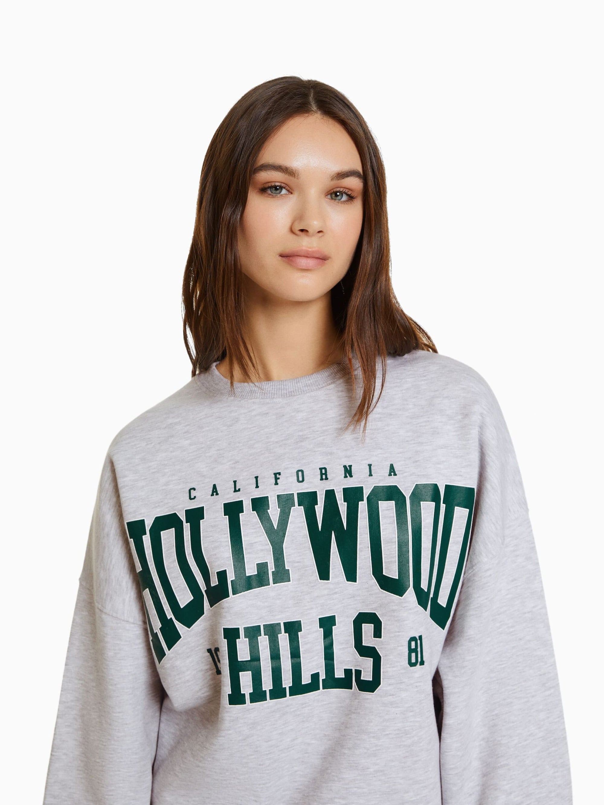 Oversize printed sweatshirt