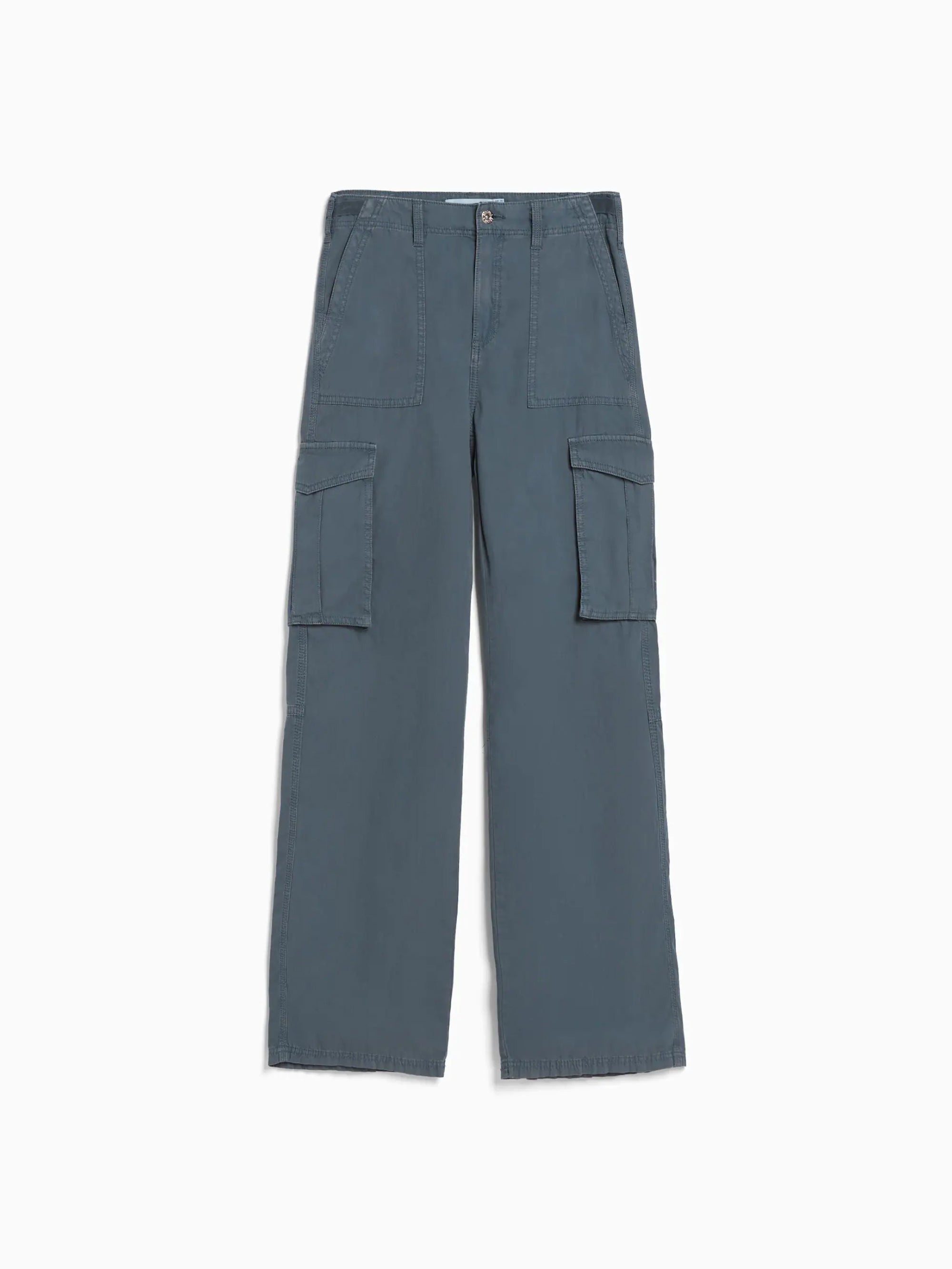 Adjustable straight fit cargo pants