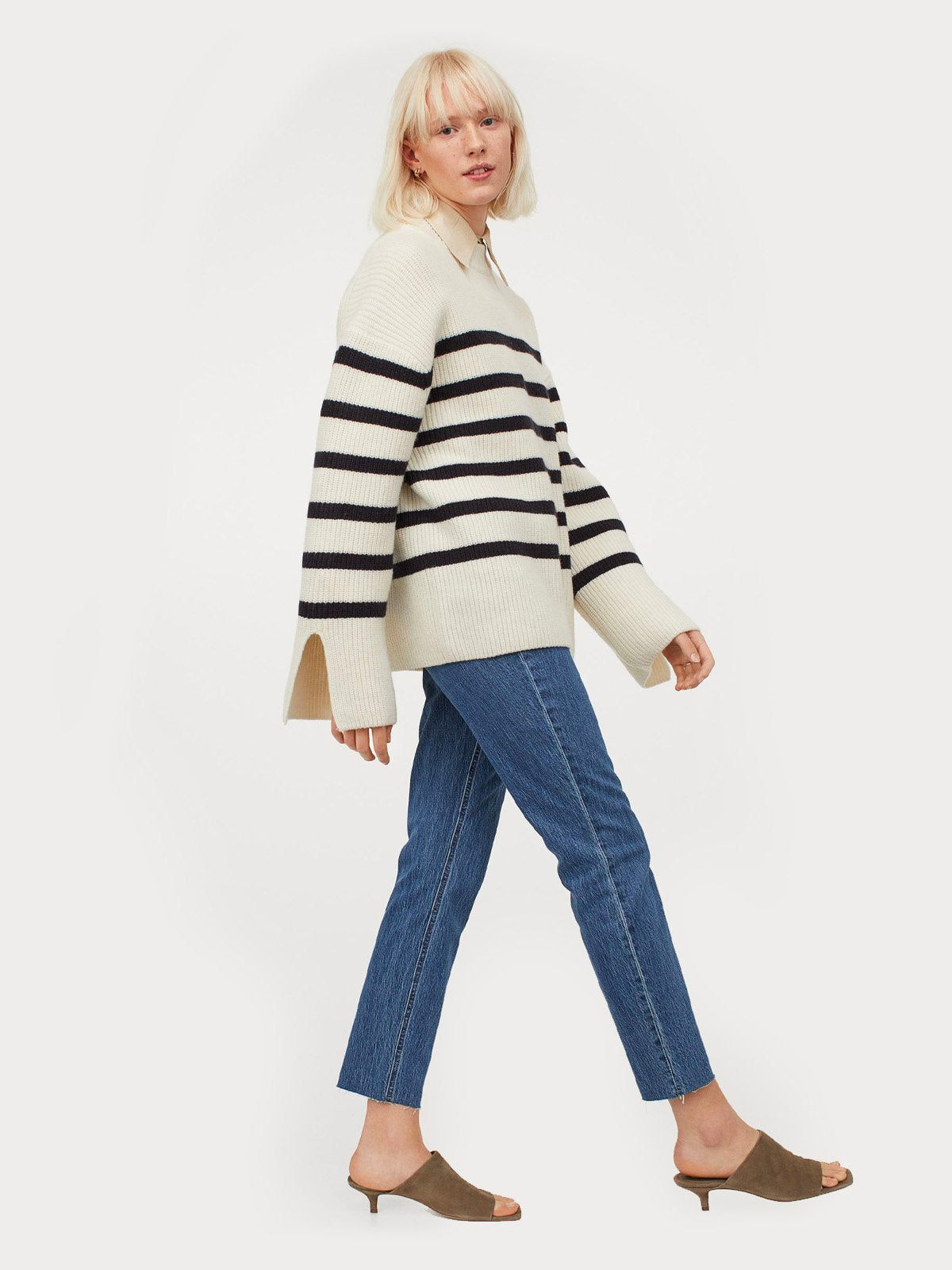 Slim High Ankle Jeans