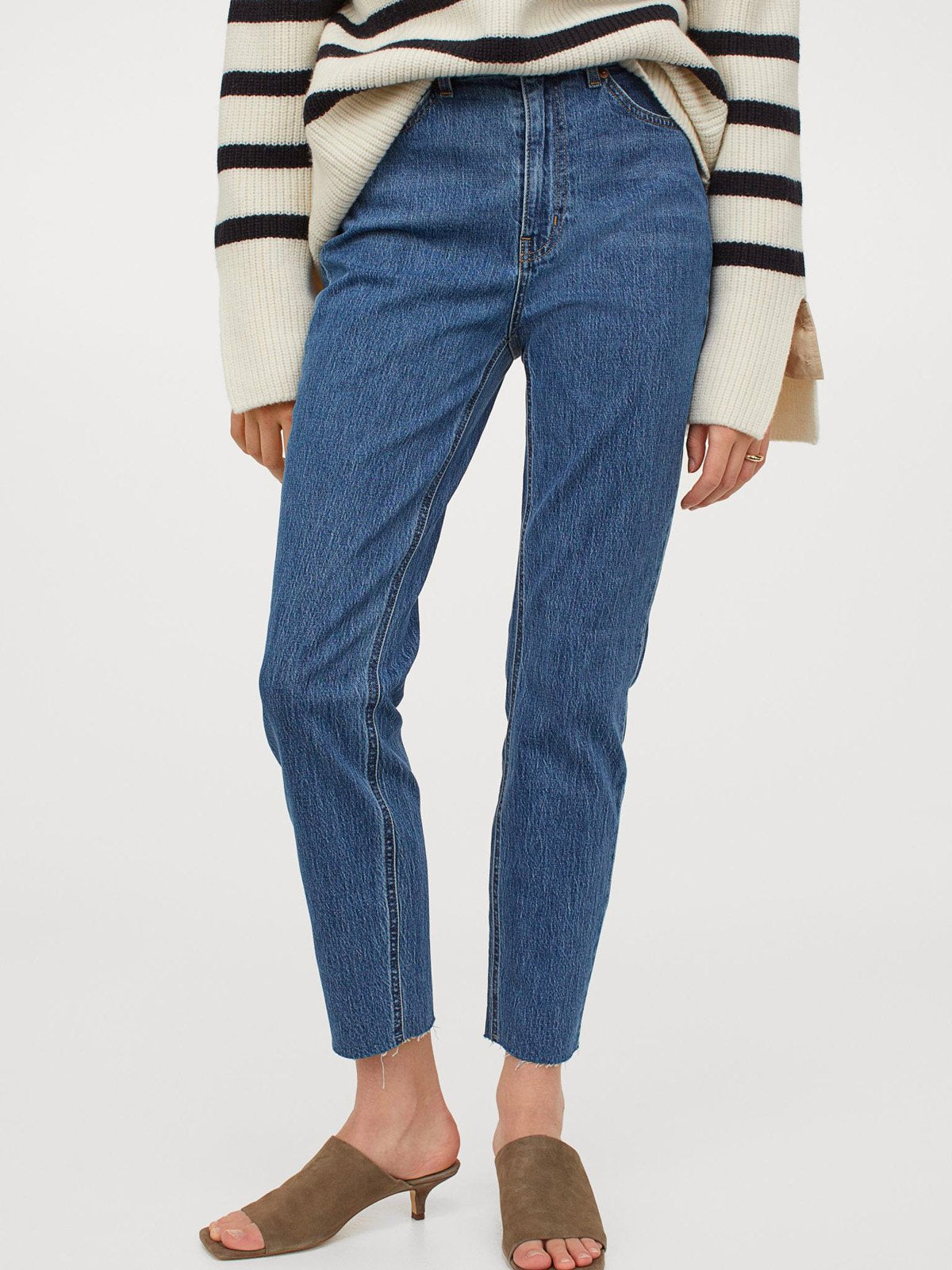 Slim High Ankle Jeans