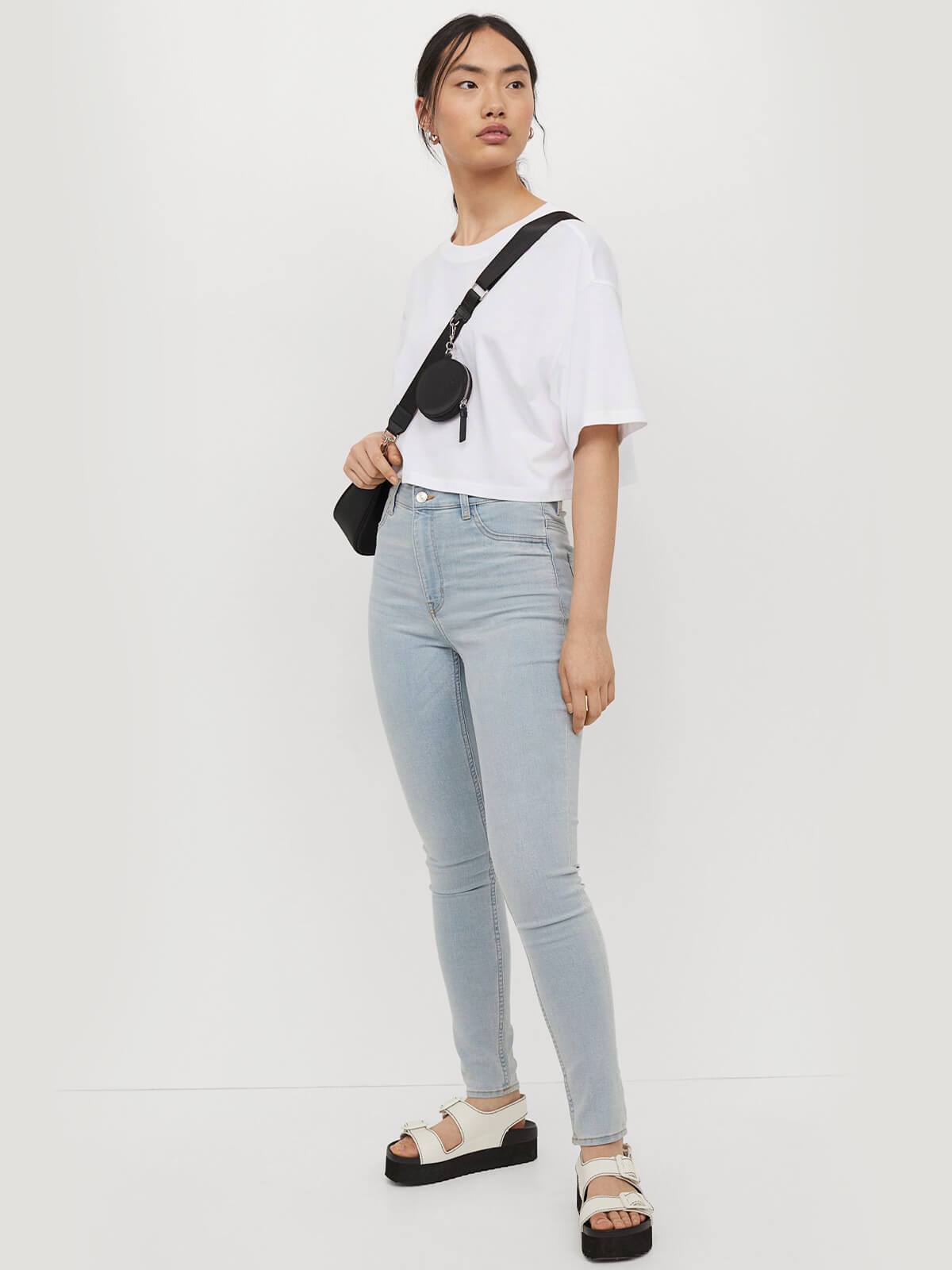 Slim High Ankle Jeans