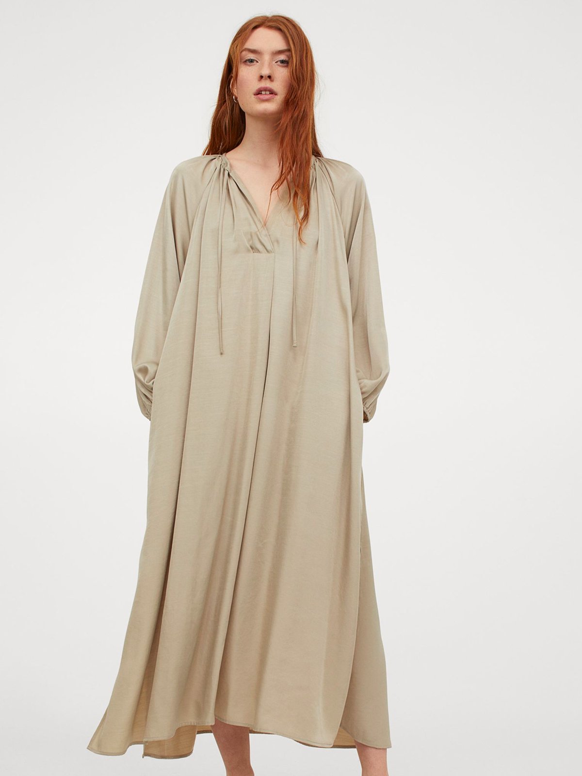 Long-sleeve Maxi Dress