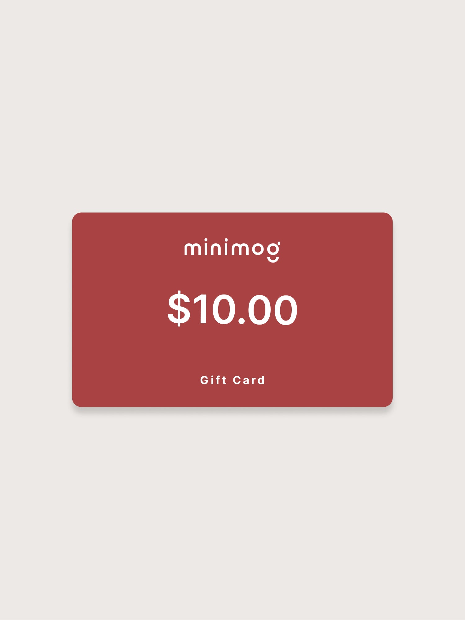 Gift card product