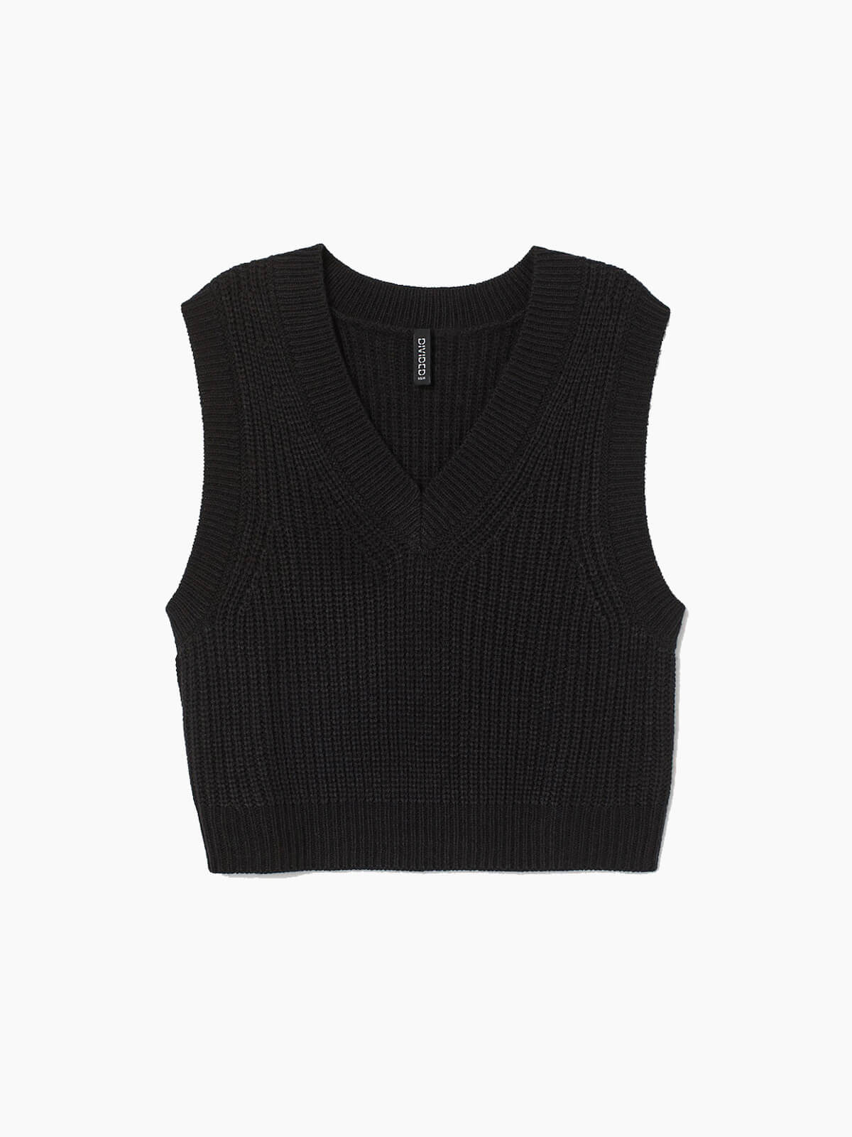 Short sweater vest