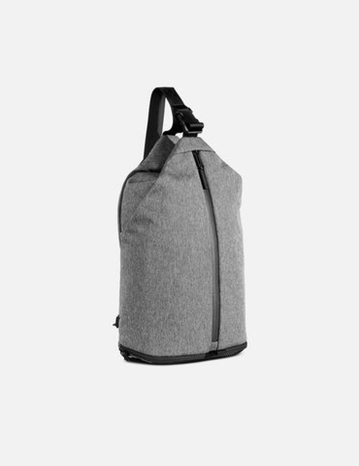 Crossbody bag gray backpack
